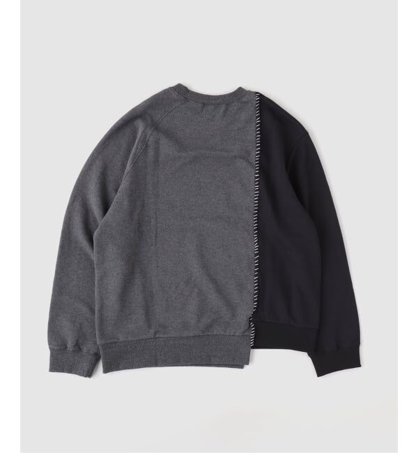 JOURNAL STANDARD「KUON Sashiko Docking Sweatshirt」|スウェット・ジャージ|