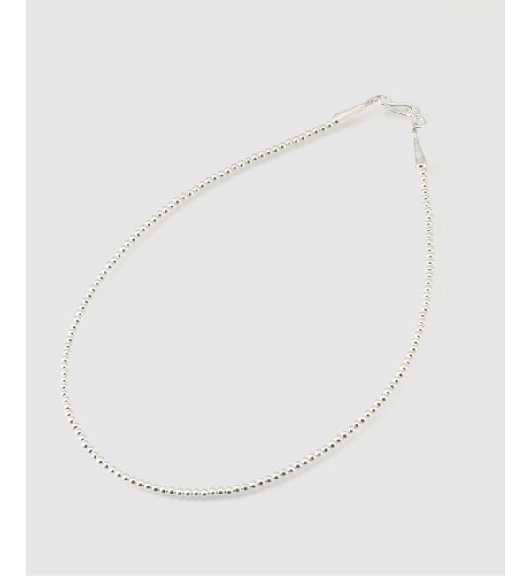 journal standard L'essage「ERICKA NICOLAS BEGAY ナバホパール 3mm/45cm ネックレス」|ネックレス|