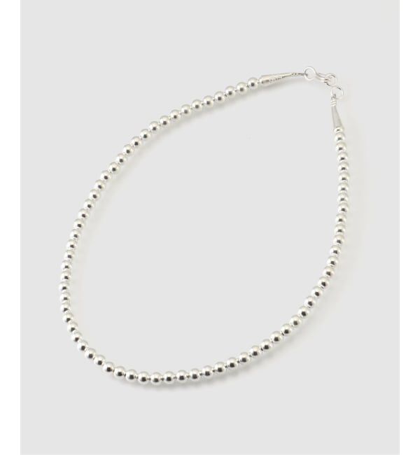 journal standard L'essage「ERICKA NICOLAS BEGAY ナバホパール 5mm/40cm ネックレス」|ネックレス|