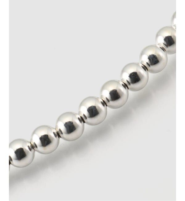 journal standard L'essage「ERICKA NICOLAS BEGAY ナバホパール 5mm/40cm ネックレス」|ネックレス|