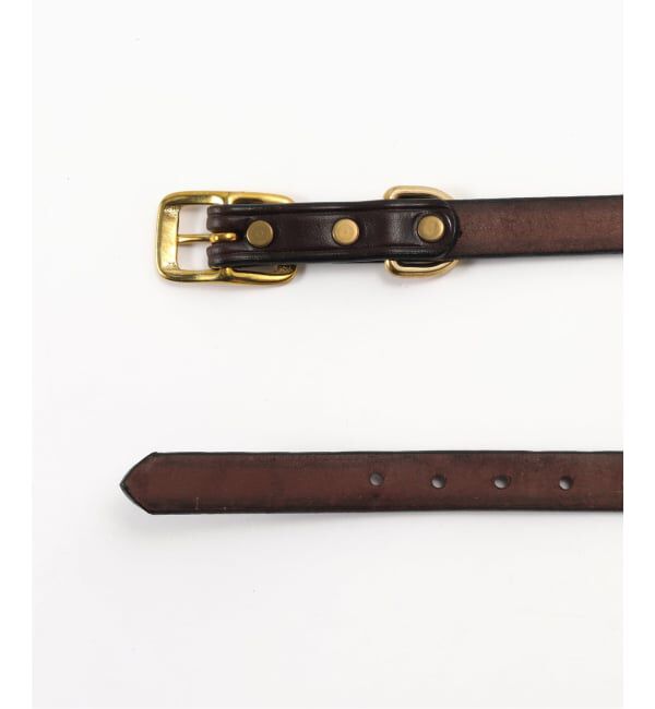 JOURNAL STANDARD「TORY LEATHER / トリーレザー 3/4 WIDE PLAIN CREASED BELT」|ベルト|