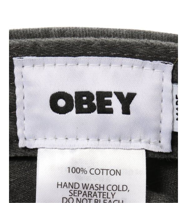 Oriens JOURNAL STANDARD「【OBEY / オベイ】PIGMENT OBEY PAGE CADET CAP」|キャップ・キャスケット|