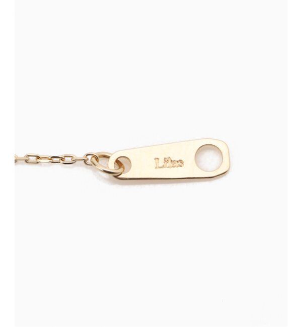 Lilas by Spick&Span「フリンジミックスチェーンネックレス K10」|ネックレス|
