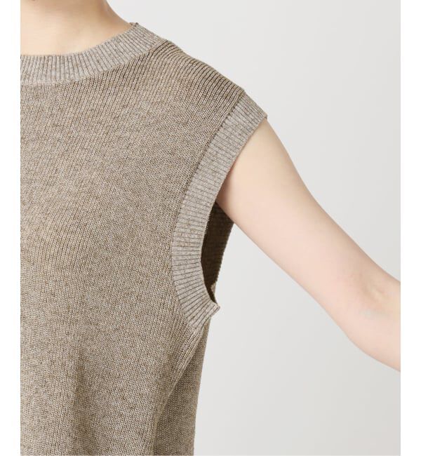Spick and Span「《手洗い可》リネンミックスフレンチプルオーバー」|ニット・セーター|