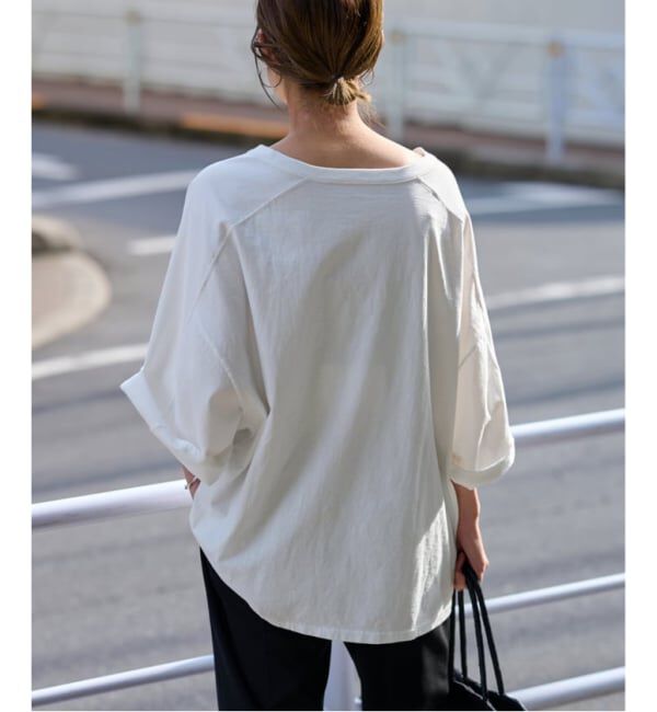 FRAMeWORK「≪WEB限定 / 追加≫ハーフスリーブロゴTEE 4」|Tシャツ・カットソー|