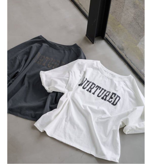 FRAMeWORK「≪WEB限定 / 追加≫ハーフスリーブロゴTEE 4」|Tシャツ・カットソー|