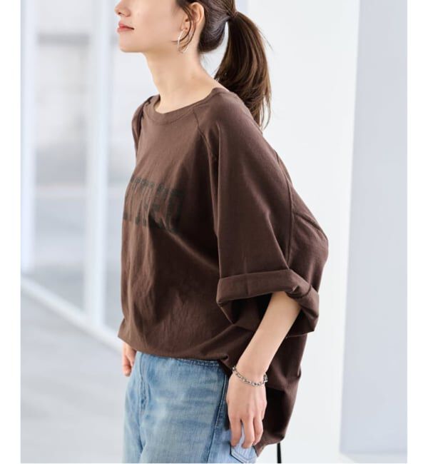 FRAMeWORK「≪WEB限定 / 追加≫ハーフスリーブロゴTEE 4」|Tシャツ・カットソー|