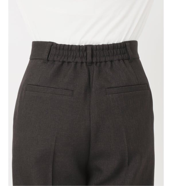 Spick and Span「《セットアップ可》メランジタックイージーパンツ」|スラックス|