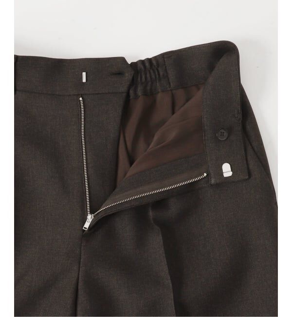 Spick and Span「《セットアップ可》メランジタックイージーパンツ」|スラックス|