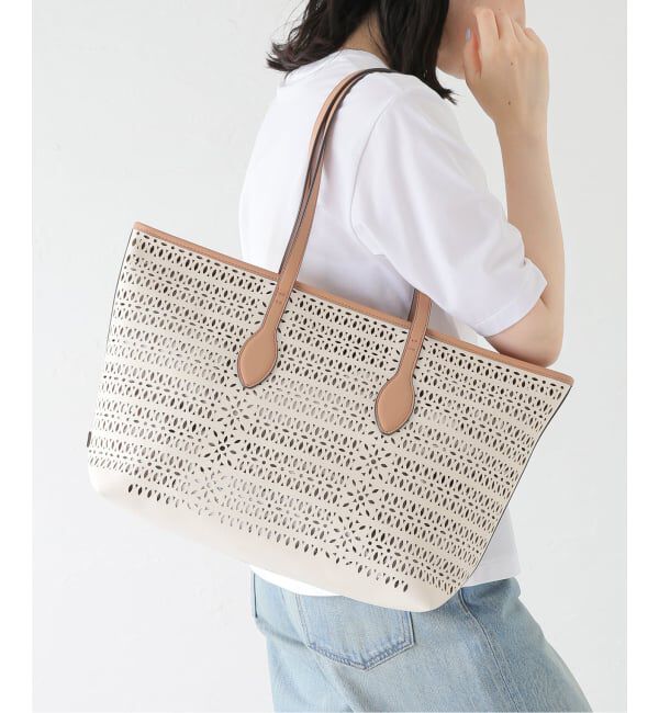  「《WEB限定》GIANNI CHIARINI/ ジャンニ キアリーニ cutting tote」|トートバッグ|