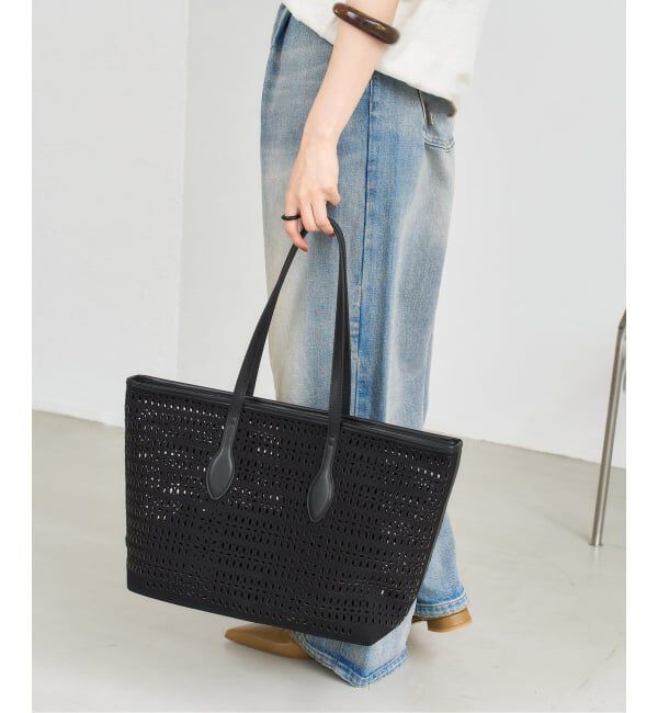  「《WEB限定》GIANNI CHIARINI/ ジャンニ キアリーニ cutting tote」|トートバッグ|