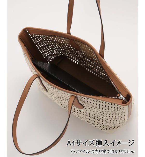  「《WEB限定》GIANNI CHIARINI/ ジャンニ キアリーニ cutting tote」|トートバッグ|