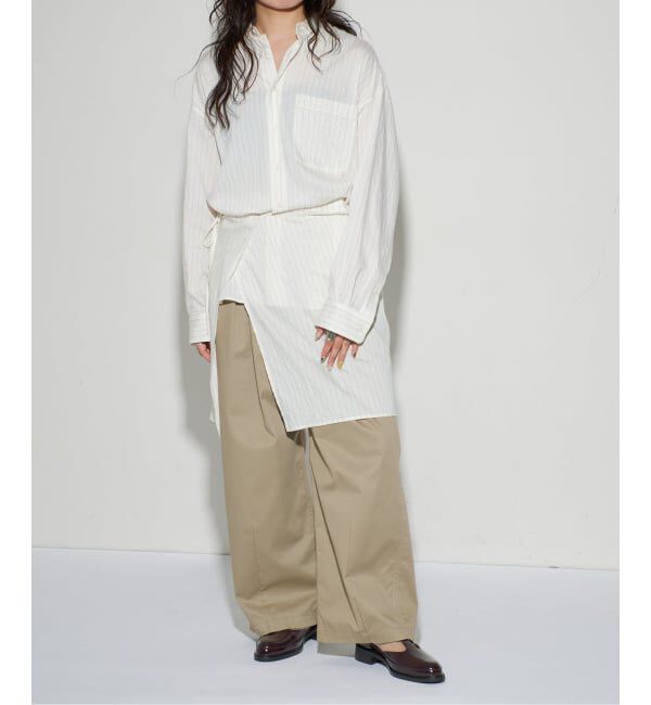 GRISE「《予約/WEB+一部店舗限定》GRISEレザーTストラップマニッシュ」|その他|