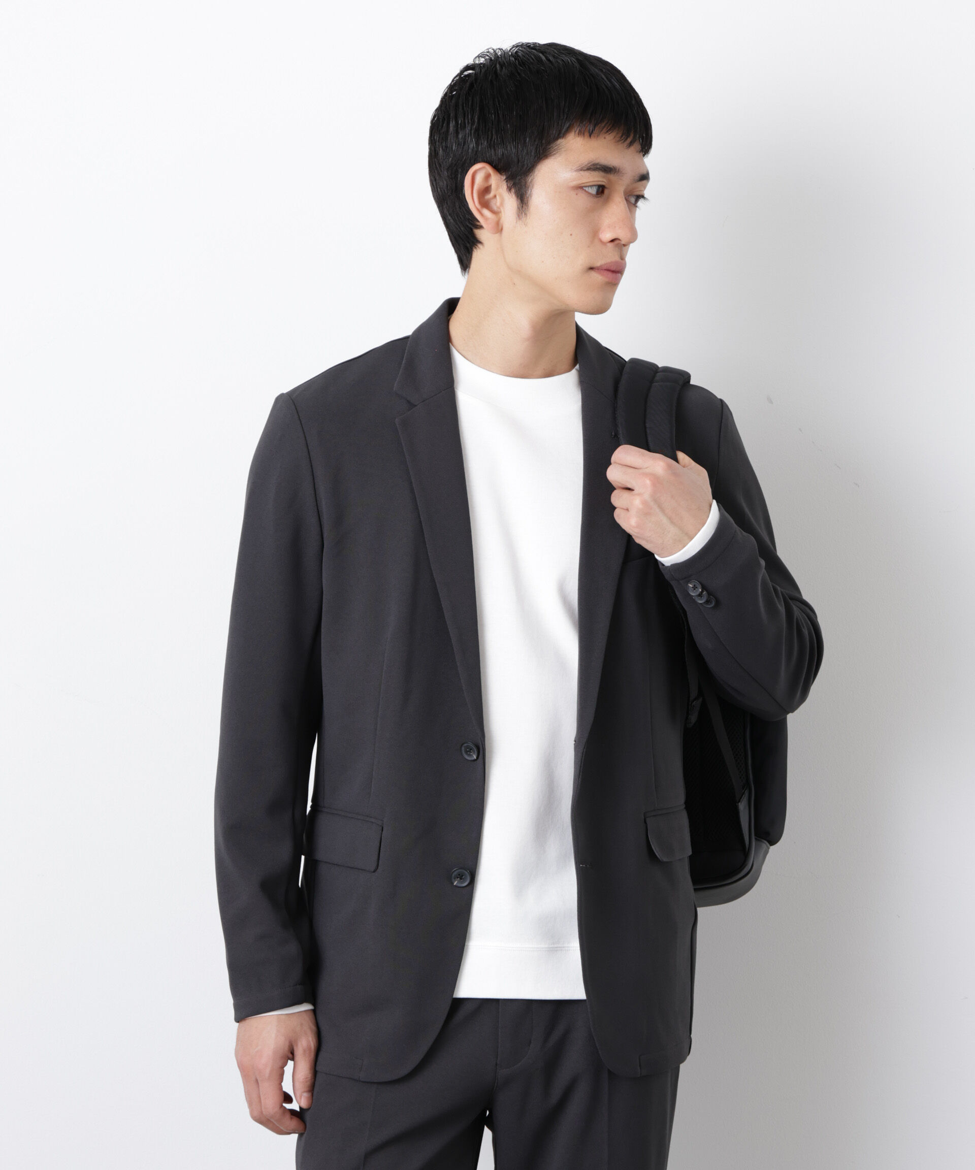 NANO universe「『Begin 5月号掲載 XLサイズ追加』｢Damerino Pack｣for Jet Setter ブークレージャージセットアップ」|スーツ|