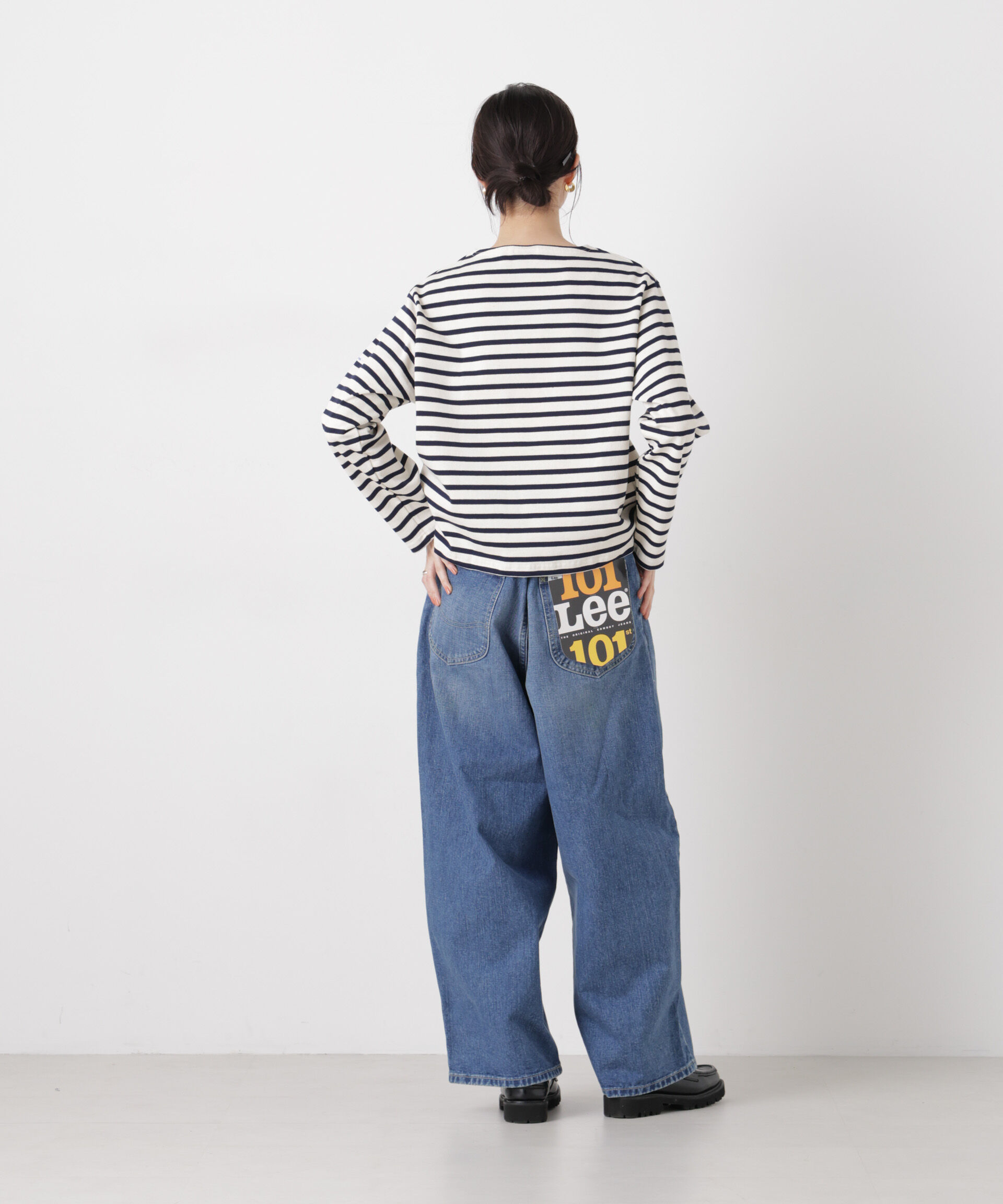 nano･universe「Lee/TUCK RIDERS PANTS」|チノ|