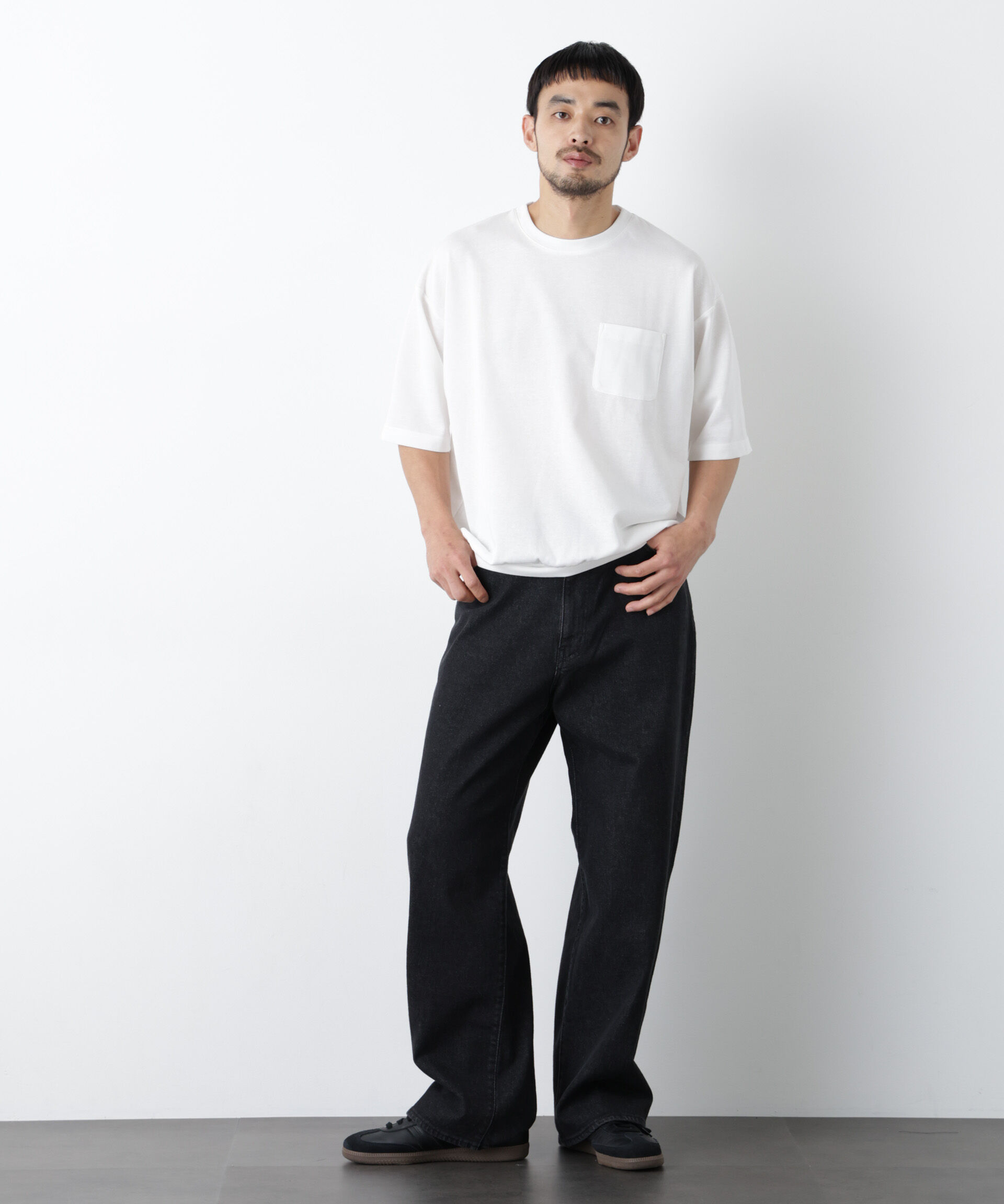 NANO universe「TCオーバーサイズTシャツ 半袖」|Tシャツ・カットソー|
