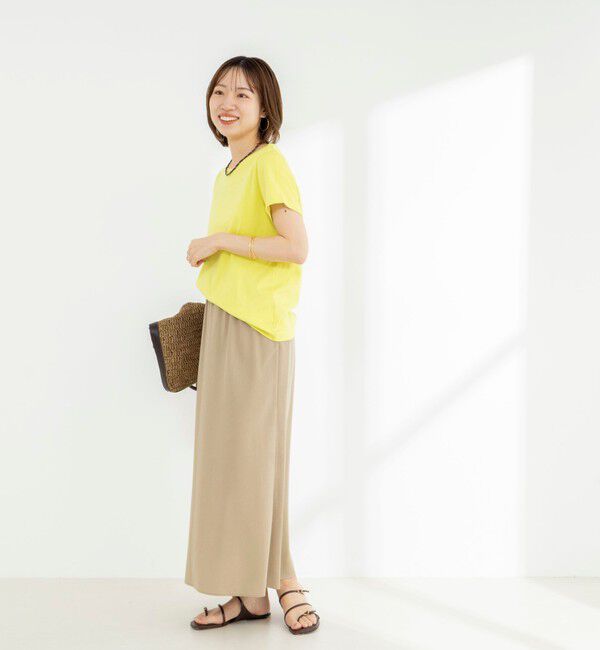 NOLLEY'S「《ノーリーズオリジナル美容Tシャツ》シルクアミノ酸加工Ｔシャツ」|Tシャツ・カットソー|