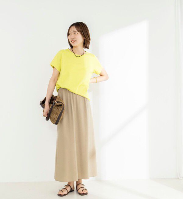 NOLLEY'S「《ノーリーズオリジナル美容Tシャツ》シルクアミノ酸加工Ｔシャツ」|Tシャツ・カットソー|