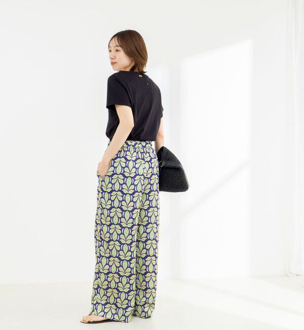 NOLLEY'S「《ノーリーズオリジナル美容Tシャツ》シルクアミノ酸加工Ｔシャツ」|Tシャツ・カットソー|