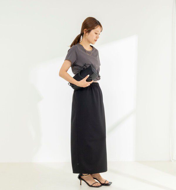 NOLLEY'S「《ノーリーズオリジナル美容Tシャツ》シルクアミノ酸加工Ｔシャツ」|Tシャツ・カットソー|