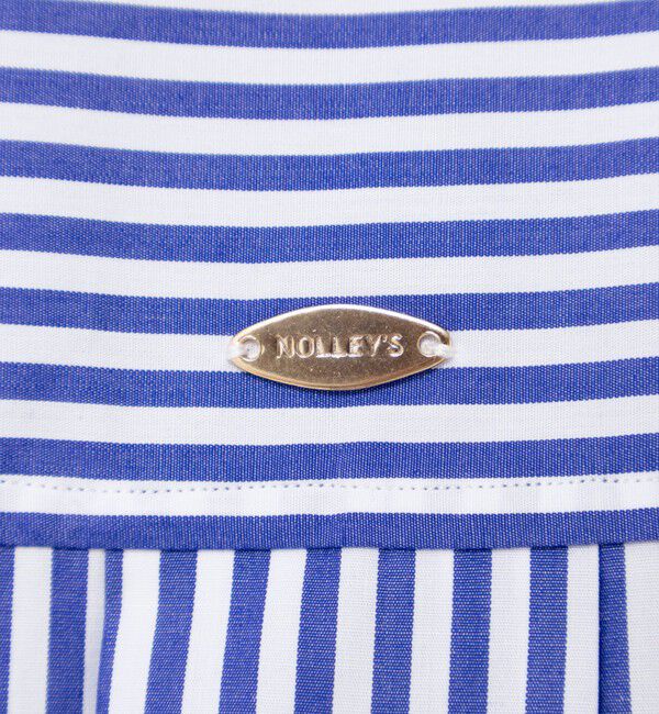 NOLLEY'S「ウォッシャブルストライプベーシックシャツ」|シャツ・ブラウス|