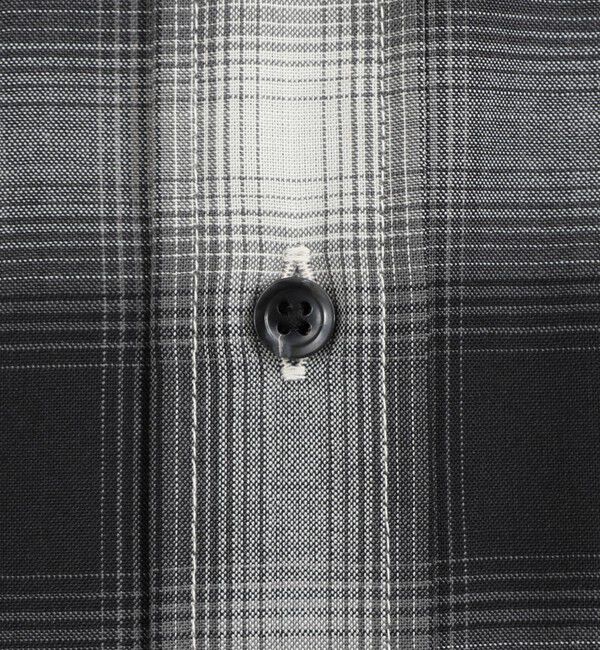 NOLLEY'S goodman「ウール オンブレチェック レギュラーシャツ 26AW」|シャツ・ブラウス|