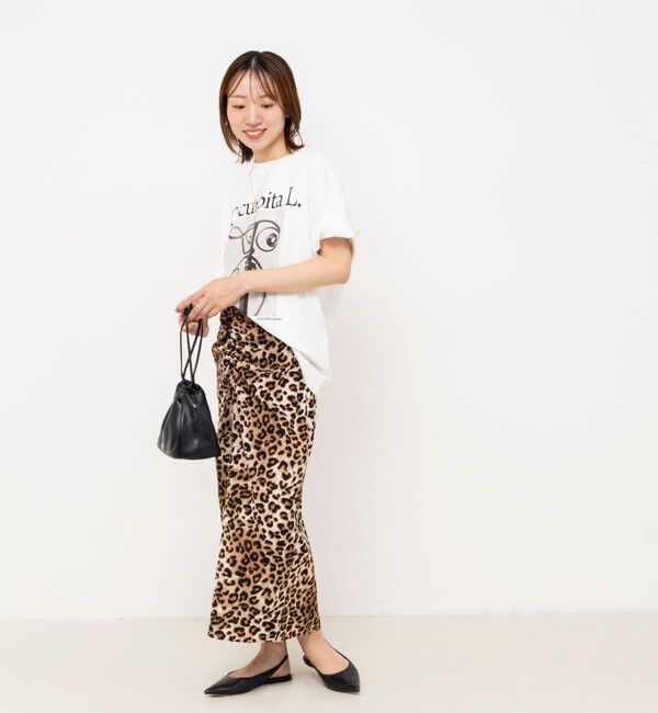 Rie Miller「【WEB＆一部店舗限アイテム】【karl blossfeldt】プラントフォトＴシャツ」|Tシャツ・カットソー|