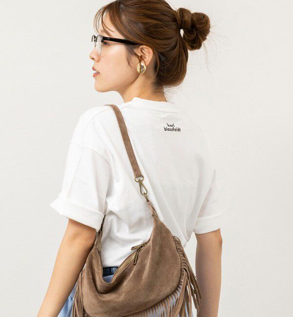 Rie Miller「【WEB＆一部店舗限アイテム】【karl blossfeldt】プラントフォトＴシャツ」|Tシャツ・カットソー|