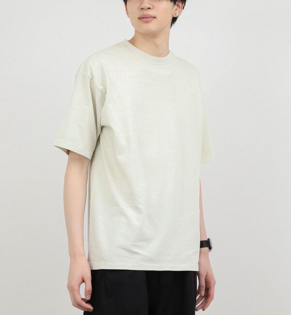 NOLLEY'S goodman「【BECシリーズ】《接触冷感/UVカット》PIGMENT DYE BIO WASH ピグメント染め オーバーサイズTシャツ」|Tシャツ・カットソー|