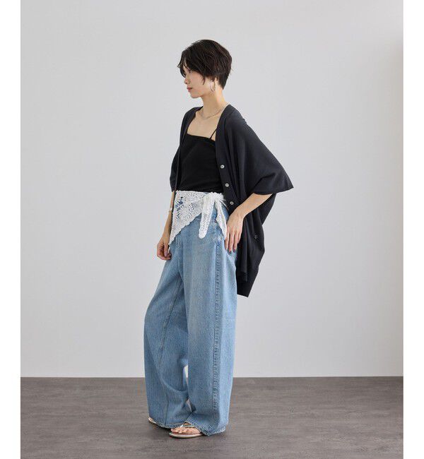 SALON adam et rope'「【WEB限定】クロシェバブーシュカ」|バンダナ・スカーフ|