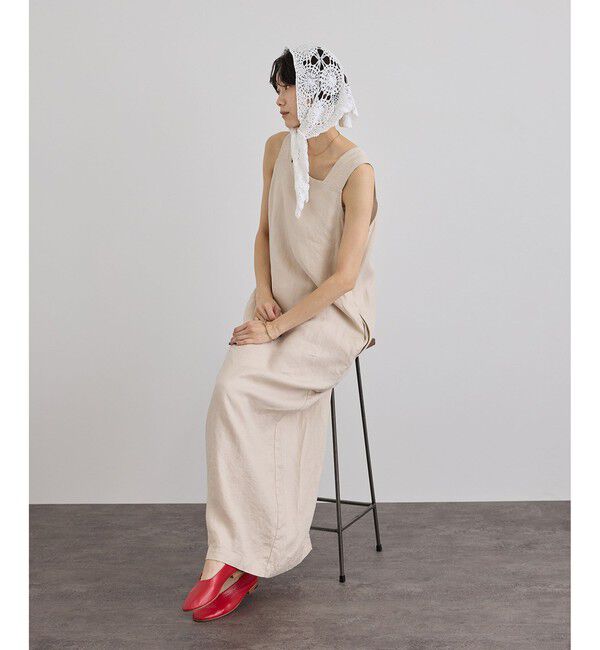 SALON adam et rope'「【WEB限定】クロシェバブーシュカ」|バンダナ・スカーフ|