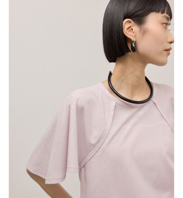 ADAM ET ROPE'「ランダムヘムライントップス」|Tシャツ・カットソー|