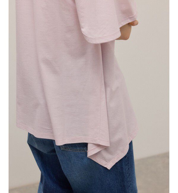 ADAM ET ROPE'「ランダムヘムライントップス」|Tシャツ・カットソー|