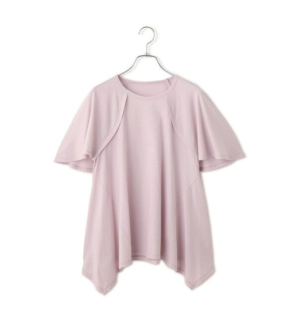 ADAM ET ROPE'「ランダムヘムライントップス」|Tシャツ・カットソー|