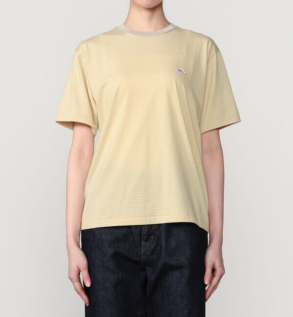 DANTON「DANTON | ボーダー クルーネックTシャツ WOMEN」|Tシャツ・カットソー|