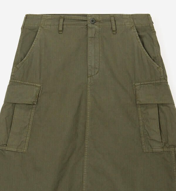  「orSlow | 〈別注〉ARMY SKIRT KHAKI WOMEN」|スカート|