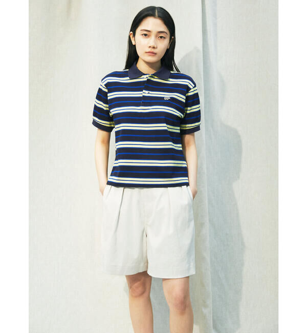  「SCYE BASICS | 〈別注〉コットン鹿の子 ポロシャツ WOMEN」|ポロシャツ|