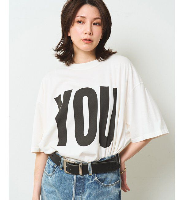  「【KATHARINE HAMNETT】別注YOU Tシャツ」|Tシャツ・カットソー|