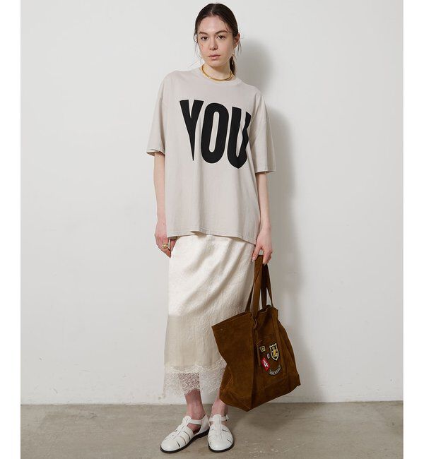  「【KATHARINE HAMNETT】別注YOU Tシャツ」|Tシャツ・カットソー|