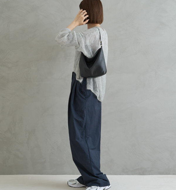 「《本革/360g》ソフトレザーシンプルショルダーバッグ 」|ショルダー・メッセンジャー|