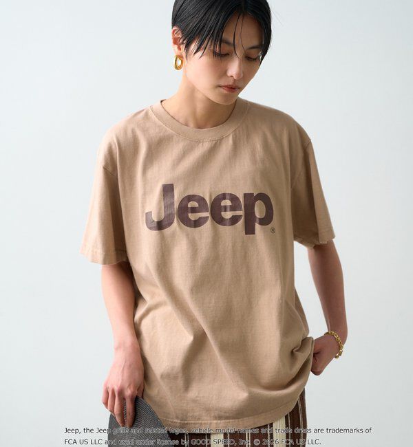  「【GOOD ROCK SPEED】JEEP(R) クラックT」|Tシャツ・カットソー|ベージュ