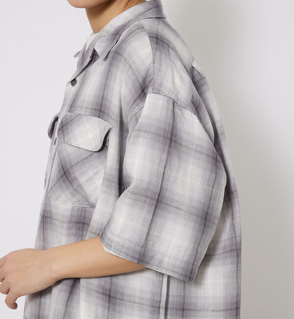 ABAHOUSE「【PENDLETON/ペンドルトン】Open Collar Shirt/ボードシ」|シャツ・ブラウス|