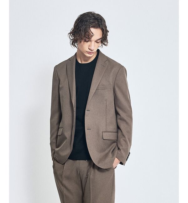 ABAHOUSE「【セットアップ対応】デニムライク ジャケット / FLEX JACKET / 2」|テーラードジャケット|