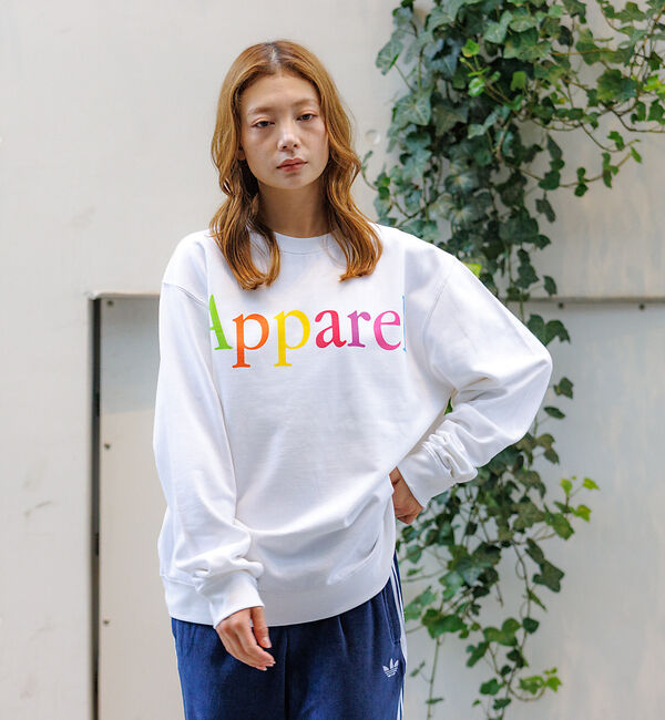 Rouge vif「【THRIFTY LOOK / スリフティールック】クルーネックスウェット/Ap」|スウェット・ジャージ|