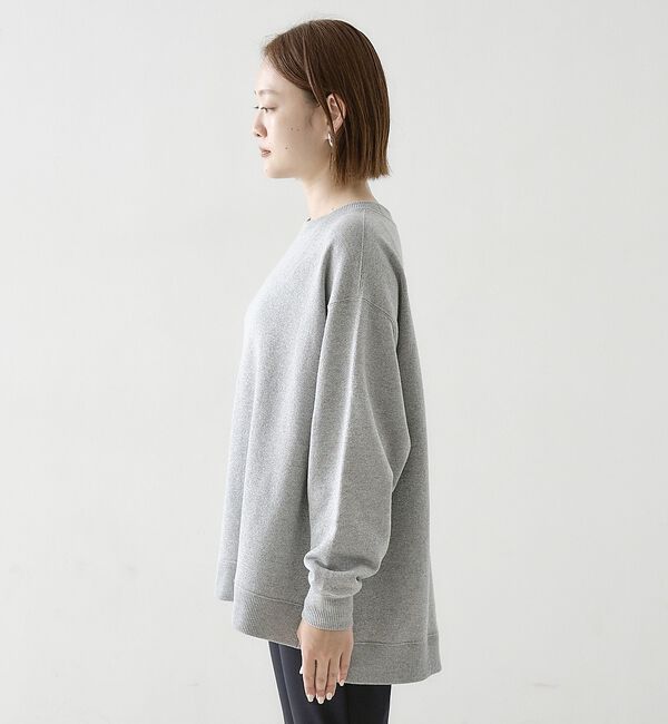 qualite「ラメ裏毛プルオーバー【予約】」|Tシャツ・カットソー|