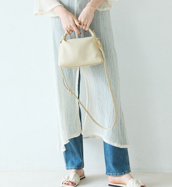LOWELL things「【新色追加】Muget/ダブルハンドルミニショルダーBAG【予約】」|ショルダー・メッセンジャー|