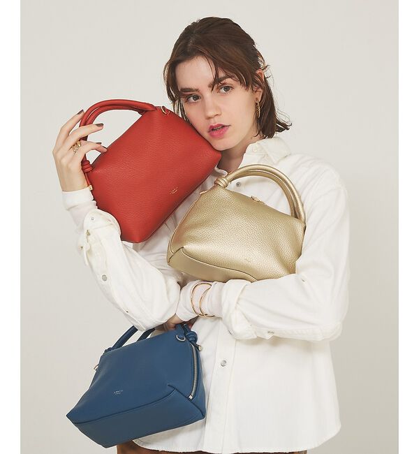 LOWELL things「【新色追加】Muget/ダブルハンドルミニショルダーBAG【予約】」|ショルダー・メッセンジャー|