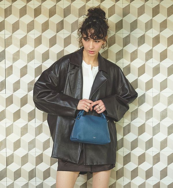 LOWELL things「【新色追加】Muget/ダブルハンドルミニショルダーBAG【予約】」|ショルダー・メッセンジャー|