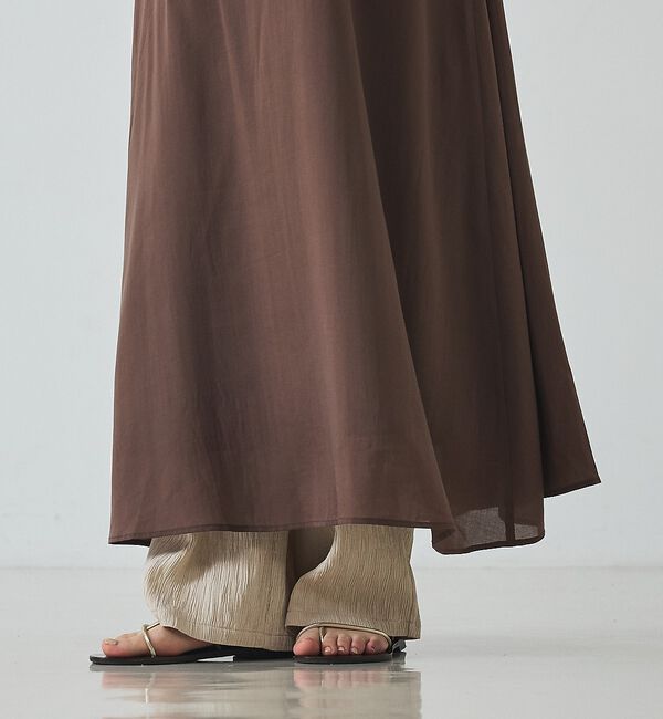 abahouse mavie「2枚仕立てシアーワンピース」|ワンピース|