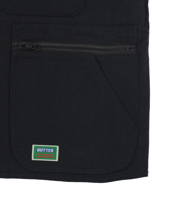 SOFFITTO「【GREEN BUTTER/グリーンバター】Cotton PoketVestnavy」|ベスト・ジレ|